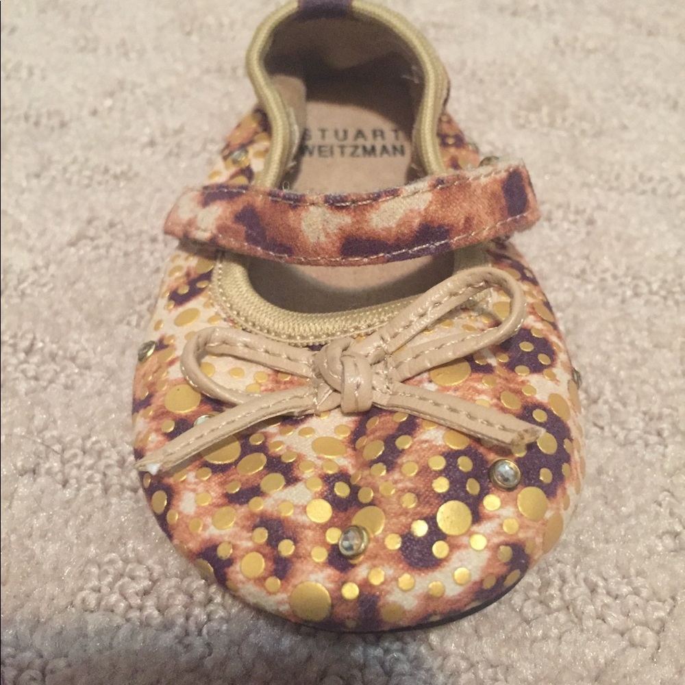Stuart Weitzman Cheetah Ballet Flats